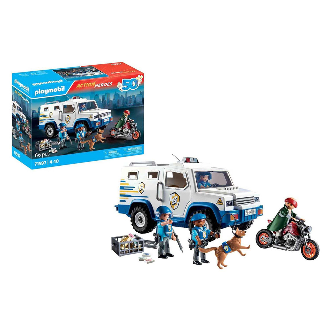 Playmobil Polizei-Geldtransporter - 71597