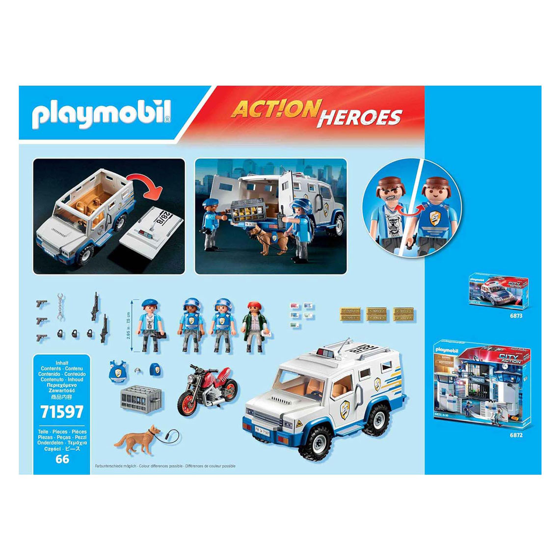 Playmobil Polizei-Geldtransporter - 71597