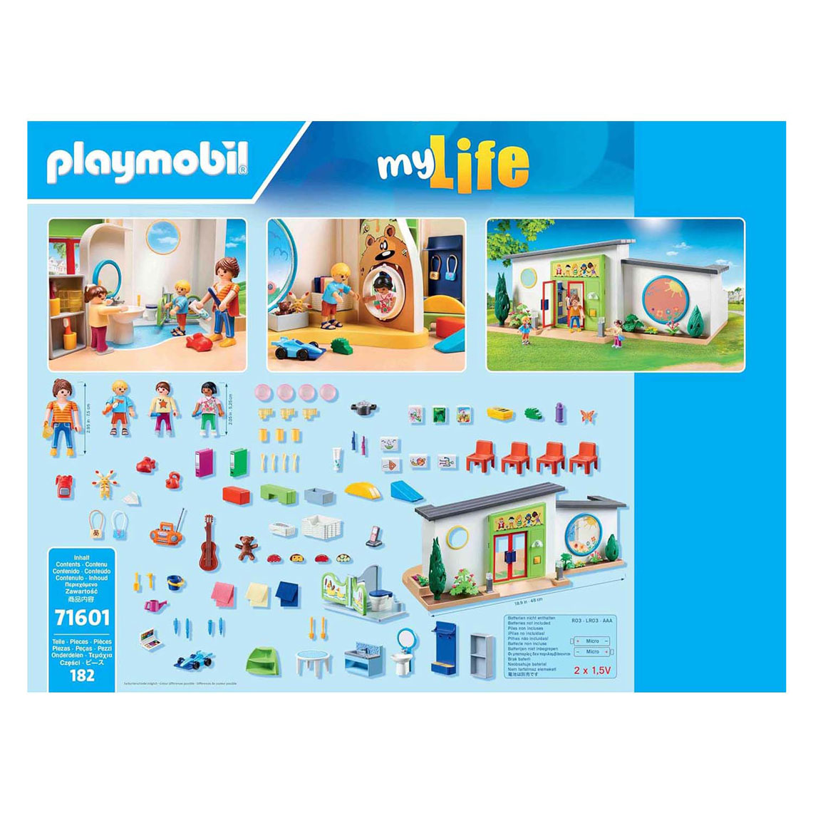 Playmobil My Life Kindertagesstätte „de Regenboog“ – 71601