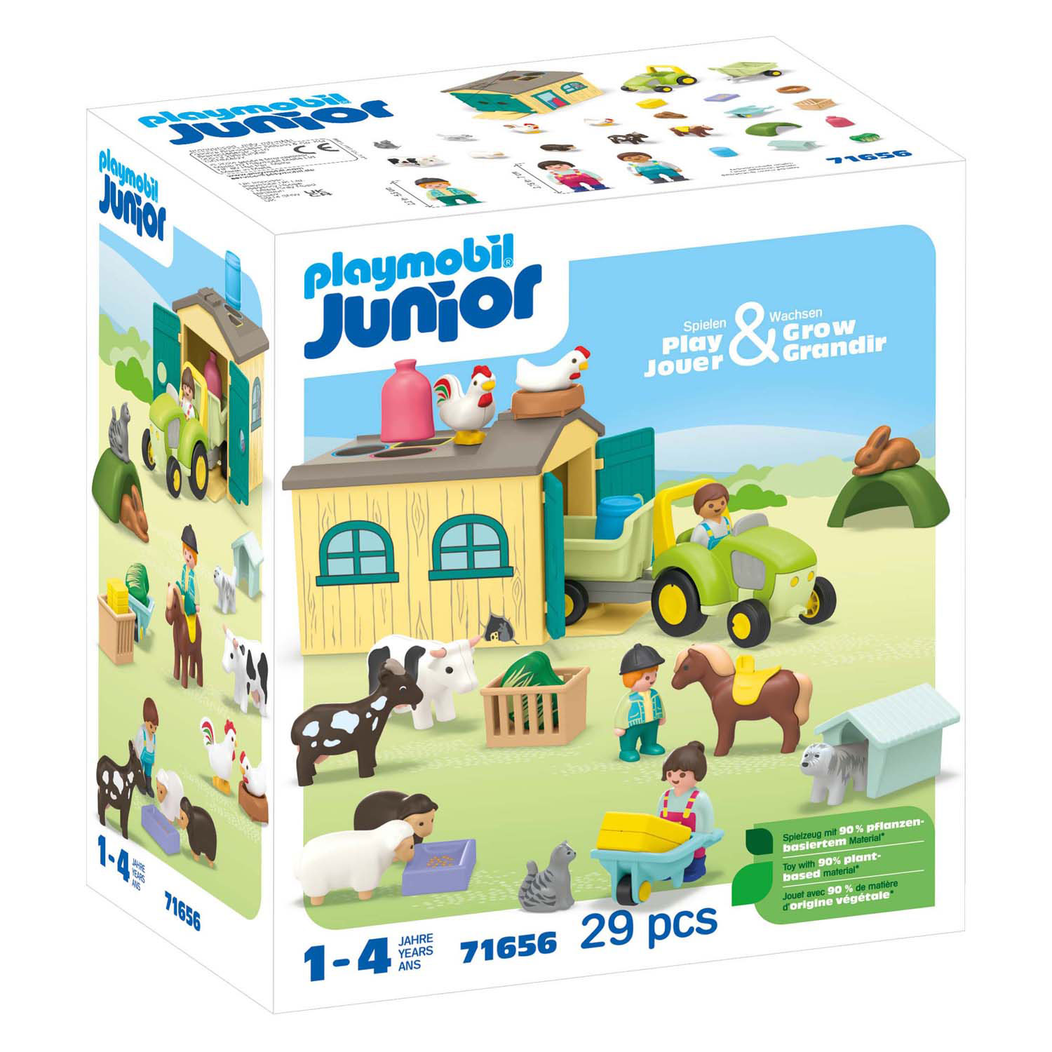 Playmobil Junior 71656 Aventure à la ferme