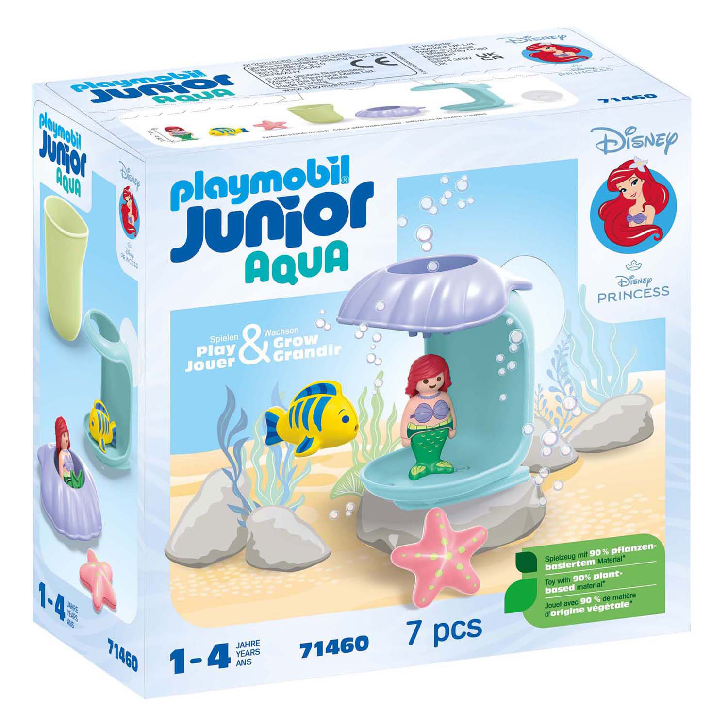 Playmobil Junior & Disney Ariels Muscheldusche – 71460