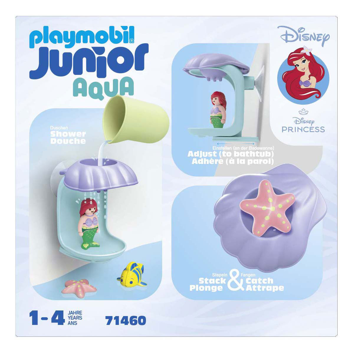 Playmobil Junior & Disney Ariel's Schelpendouche -  71460