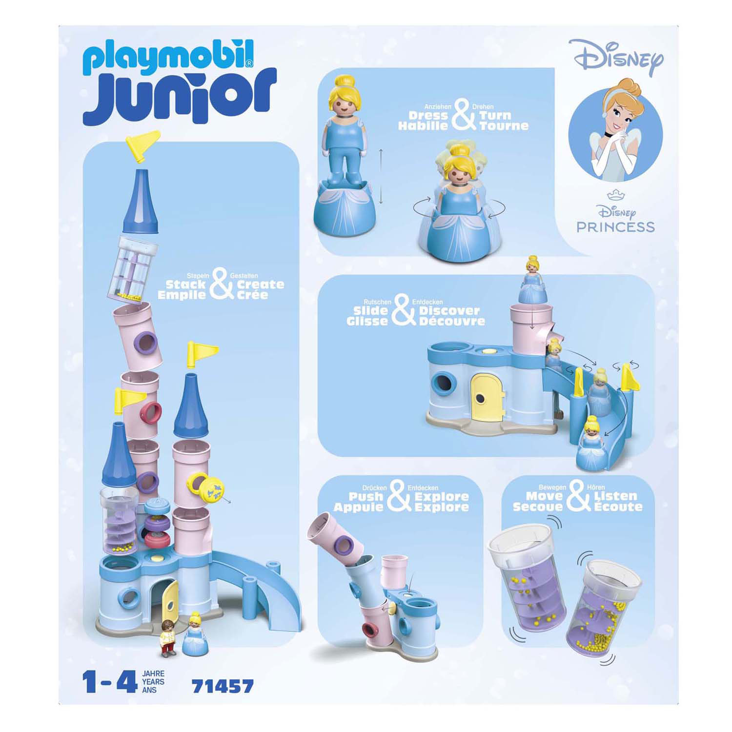 Playmobil Junior & Disney Aschenputtels Schloss – 71457