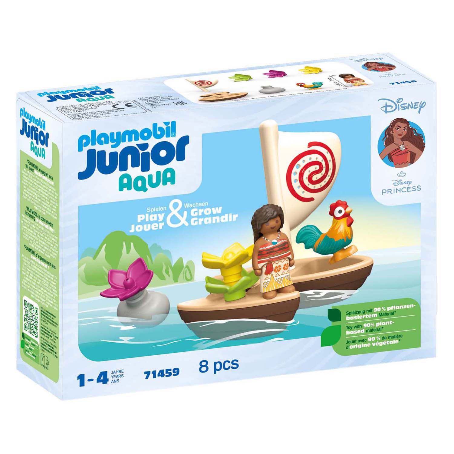 Playmobil Junior et le catamaran de Disney Moana - 71459