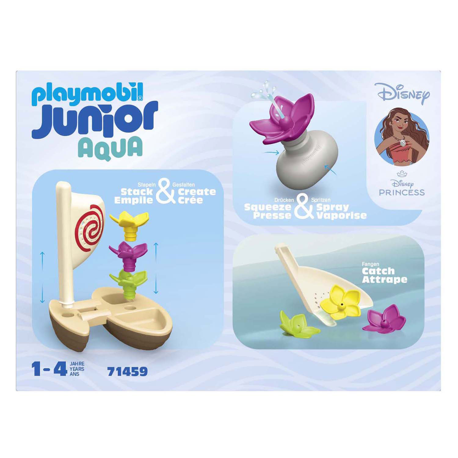 Playmobil Junior & Disney Vaiana's Catamaran - 71459