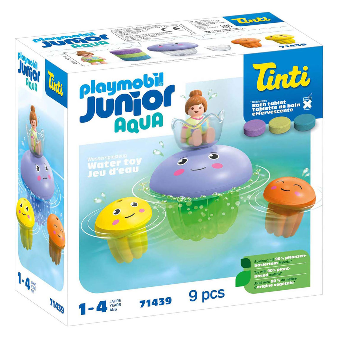 Playmobil Junior & Tinti Famille de méduses colorées - 71439