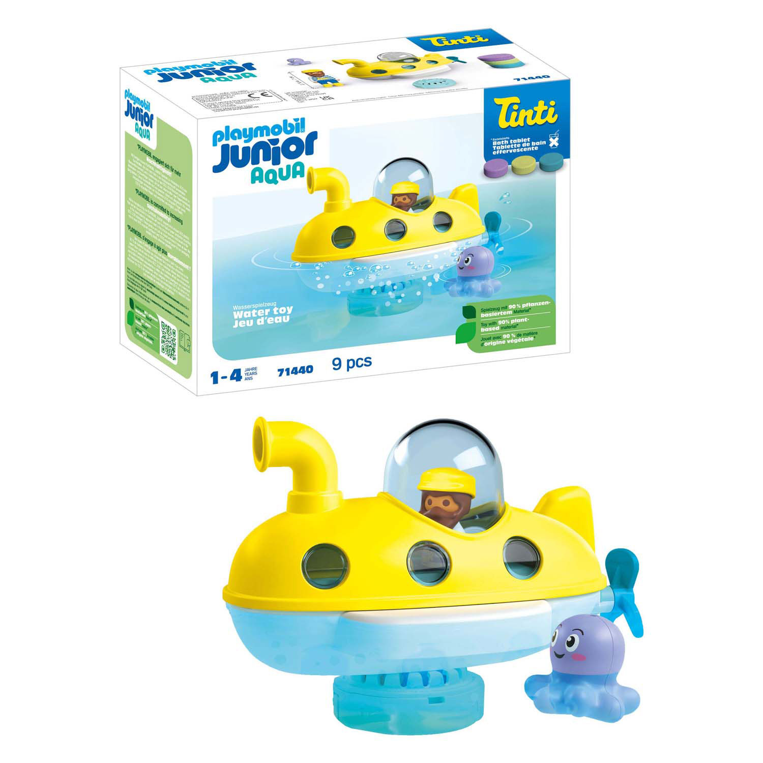 Playmobil Junior & Tinti Buntes U-Boot – 71440