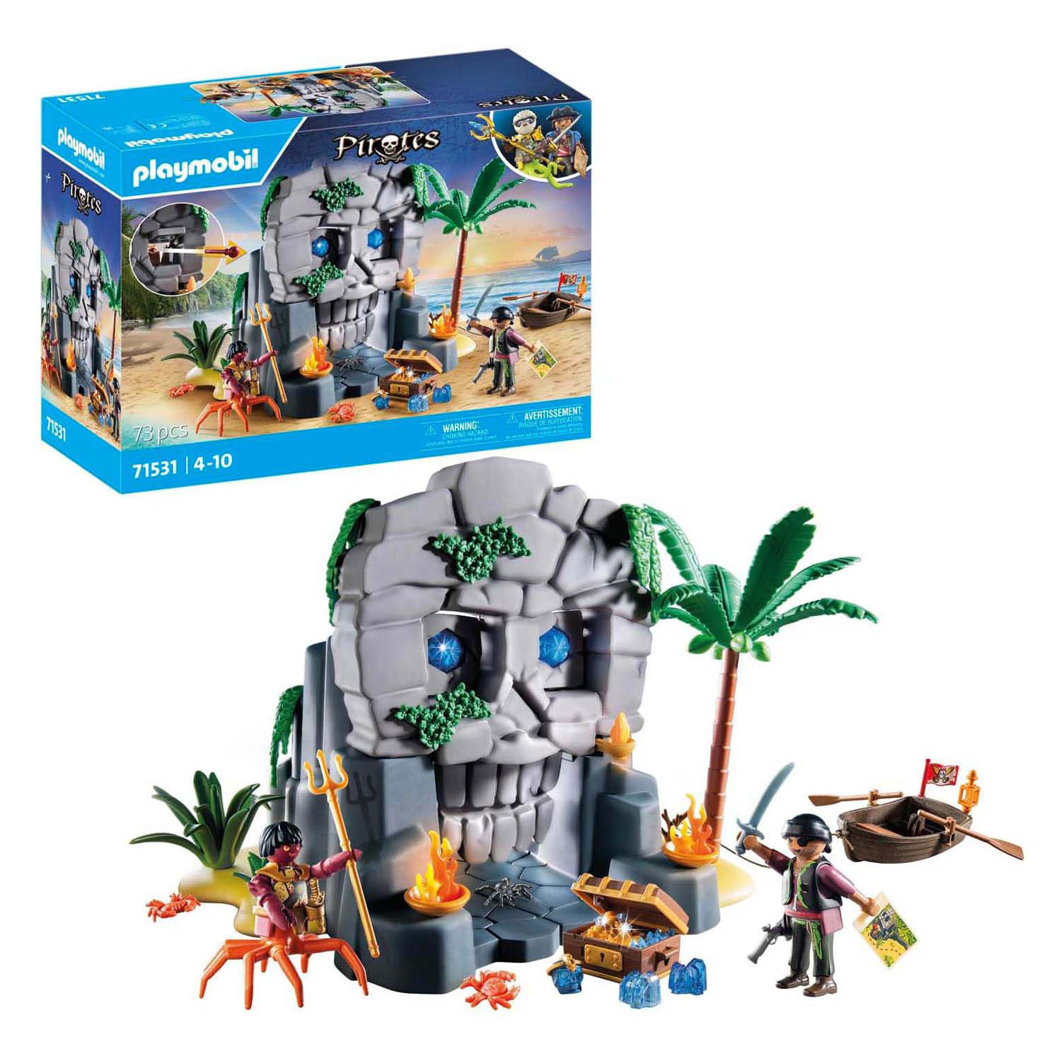 Playmobil Piraten-Totenkopfinsel – 71531