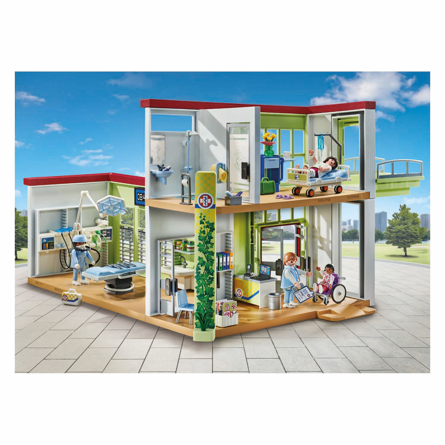 Playmobil Action Heroes Neues Krankenhaus – 71615