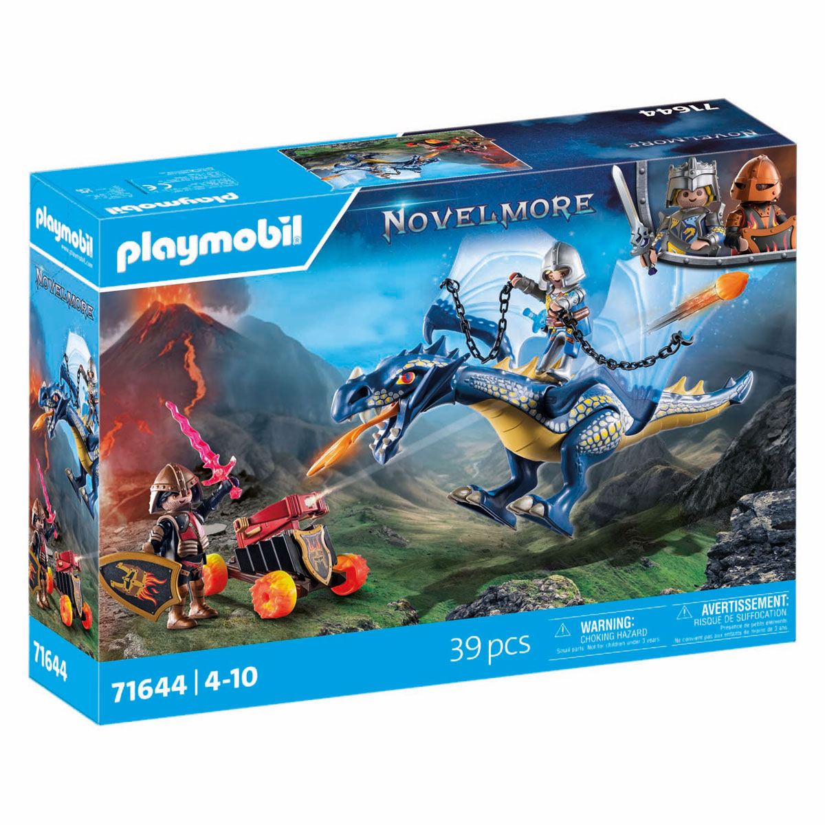 Playmobil Novelmore gardant l'or du dragon - 71644