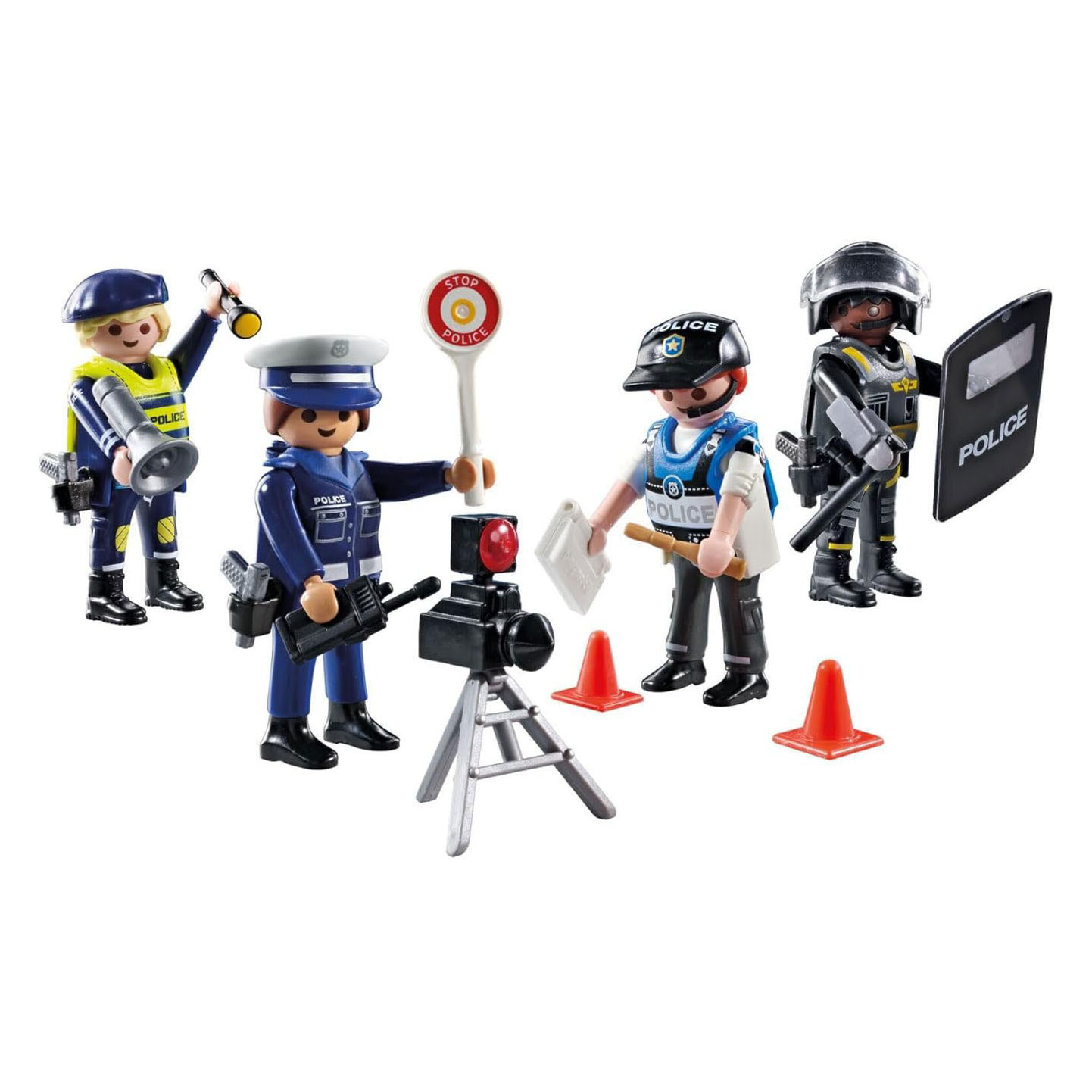 Coffret de figurines Playmobil Action Heroes Police - 71730