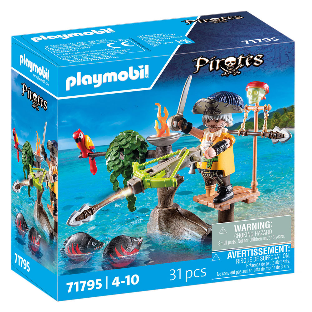 Playmobil Pirates Pirate avec baliste - 71795