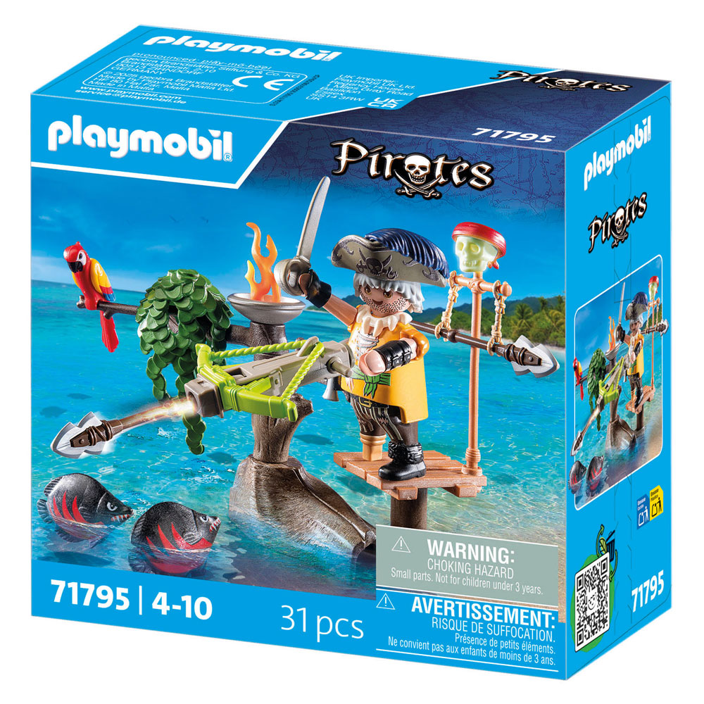 Playmobil Pirates Pirate avec baliste - 71795