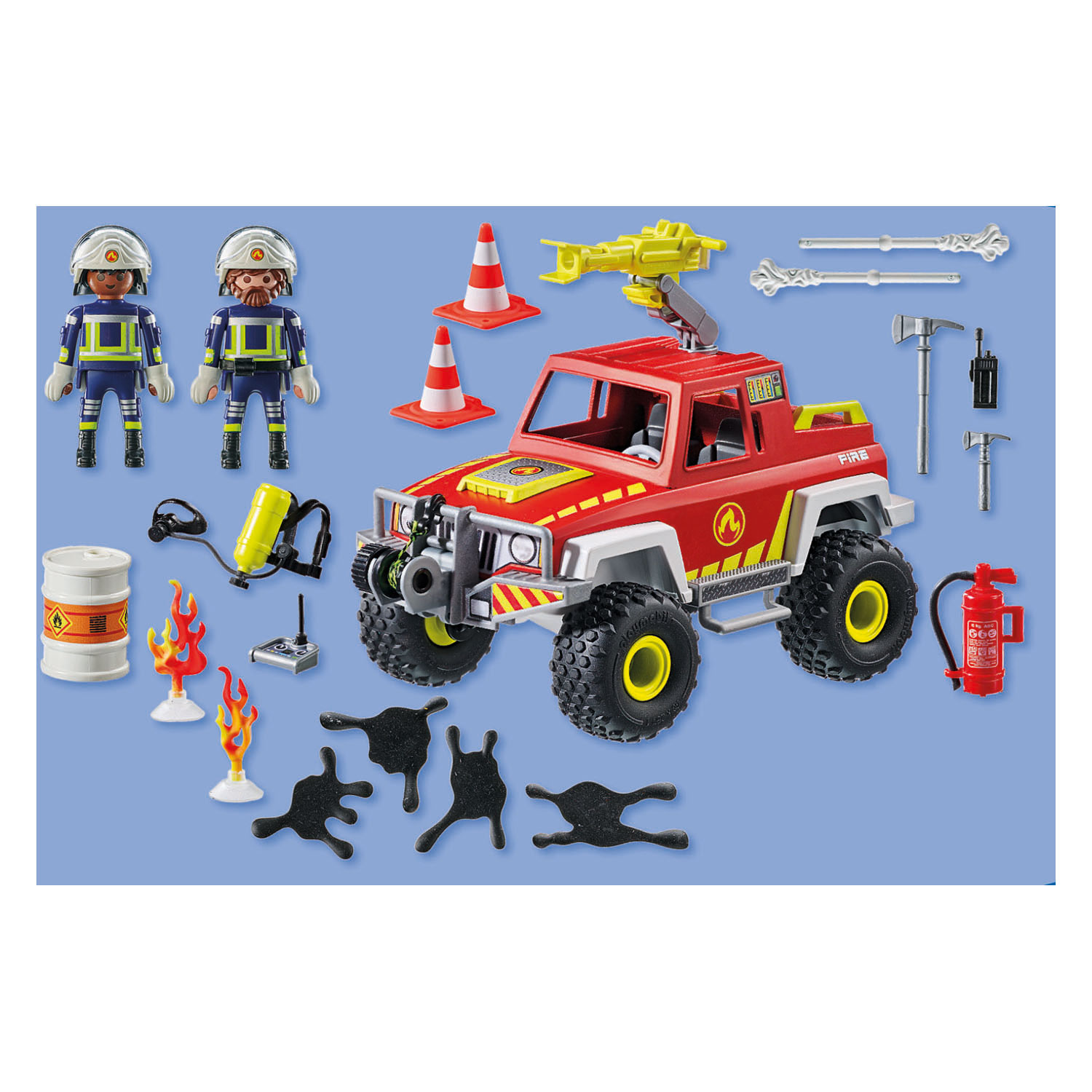 Camion de pompiers Playmobil Action Heroes - 71824