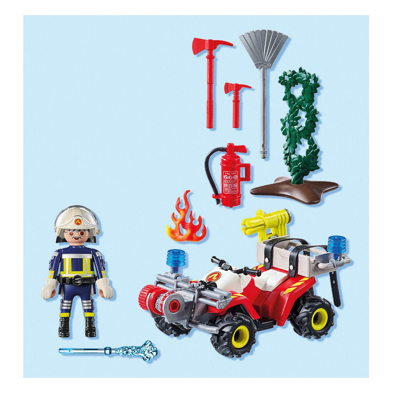Quad des pompiers Playmobil Action Heroes - 71825