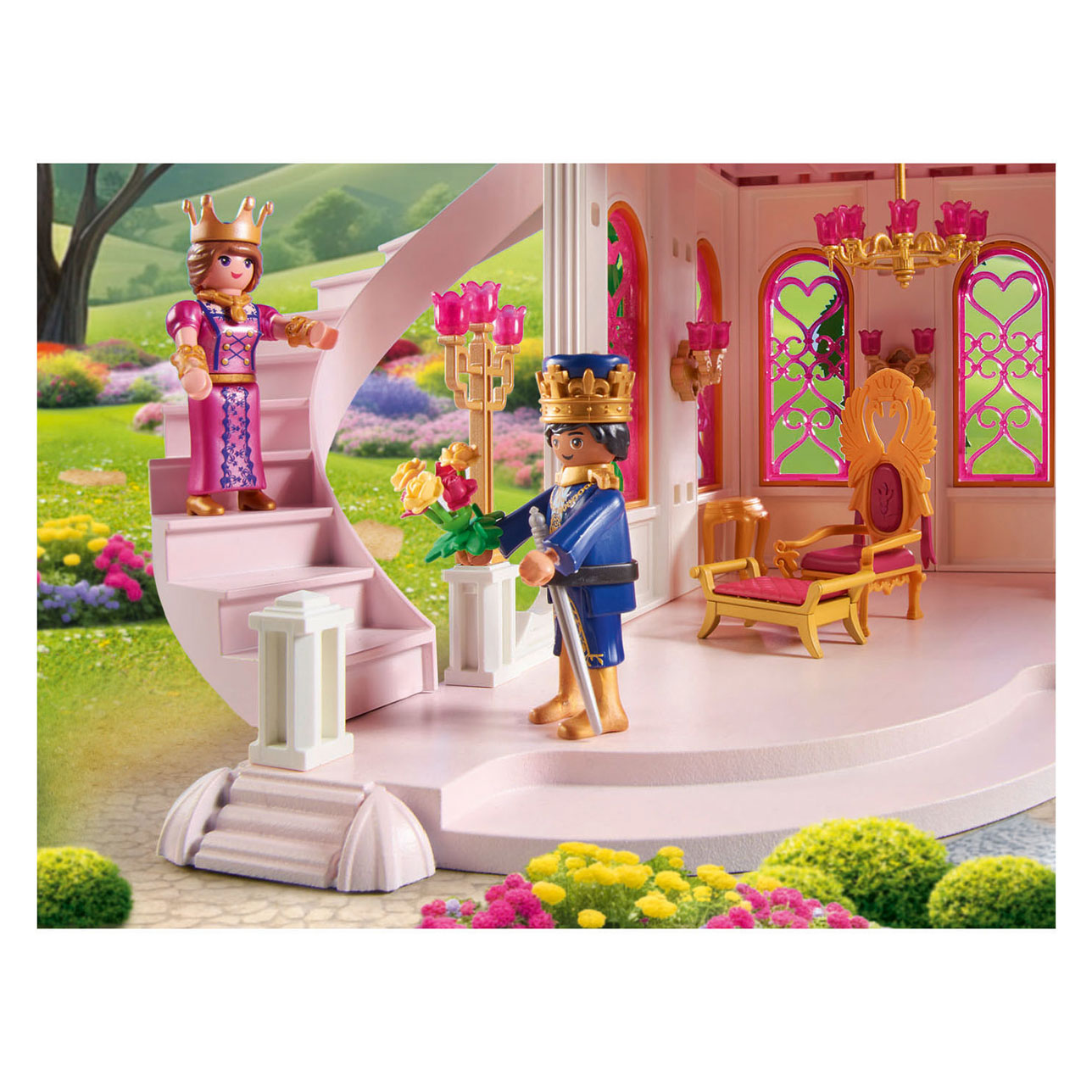 Playmobil Princess Magic Prinsessenkasteel met Koninklijk paar - 71845