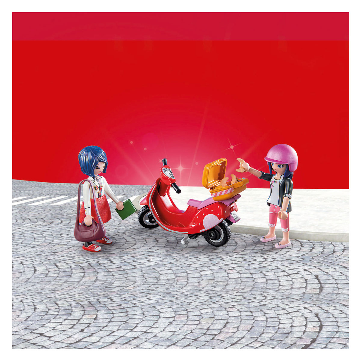 Playmobil Miraculous Scooterrit in Parijs - 71864