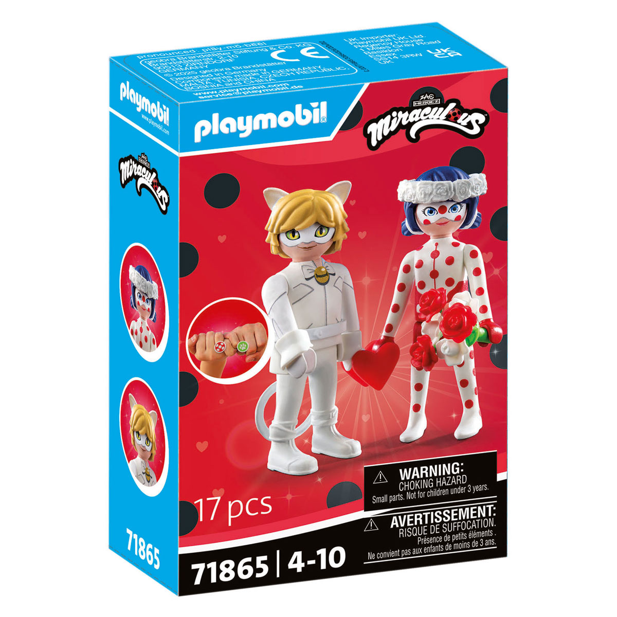 Playmobil Miraculous Droombruiloft van Ladybug & Cat Noir - 71865