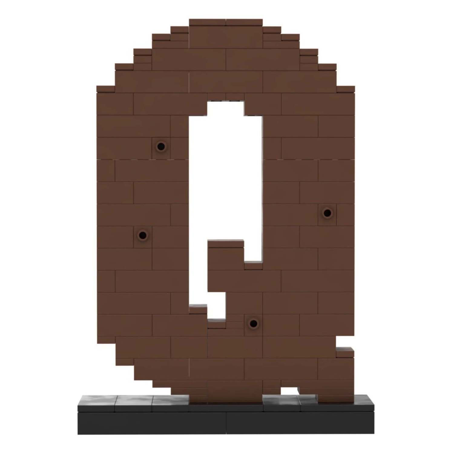 Bouwset Bouw je eigen Chocoladeletter - 174st.