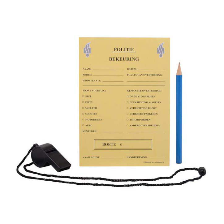 Politie Bonnenboekje