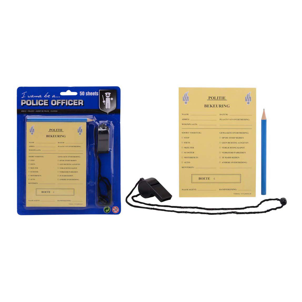 Politie Bonnenboekje