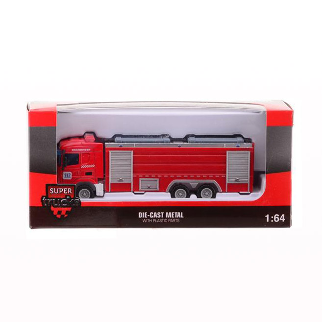 Super Trucks Die-cast Brandweerauto - B