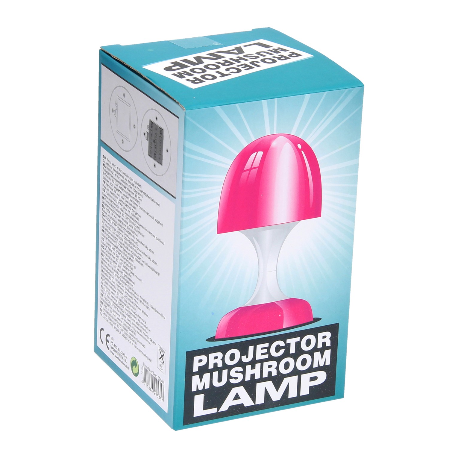 Nachtlamp met LED - Roze