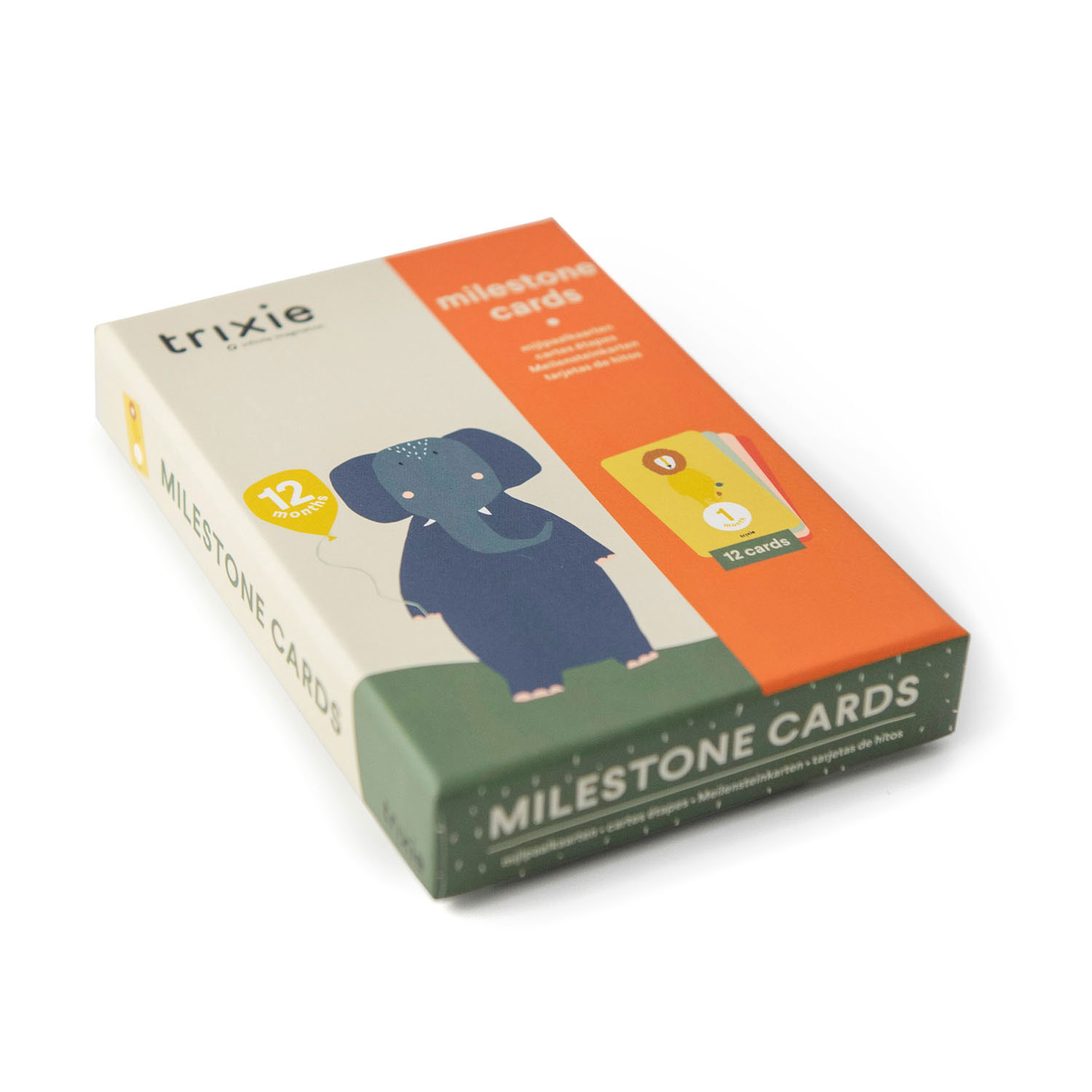 Trixie Milestone Cards Animaux