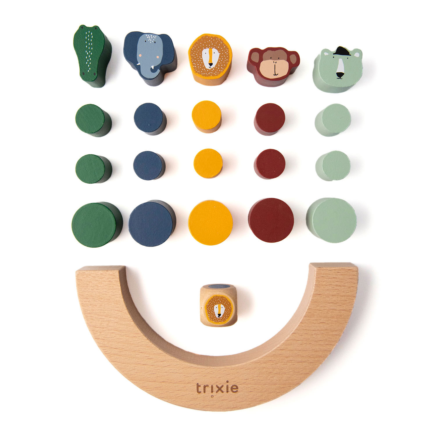 Trixie Balance-Spieltiere aus Holz