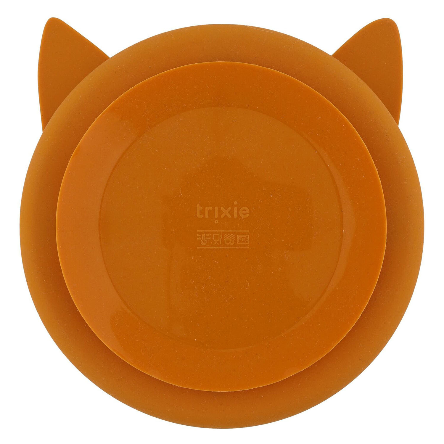 Assiette en silicone Trixie avec compartiments et ventouse - Mr. Renard