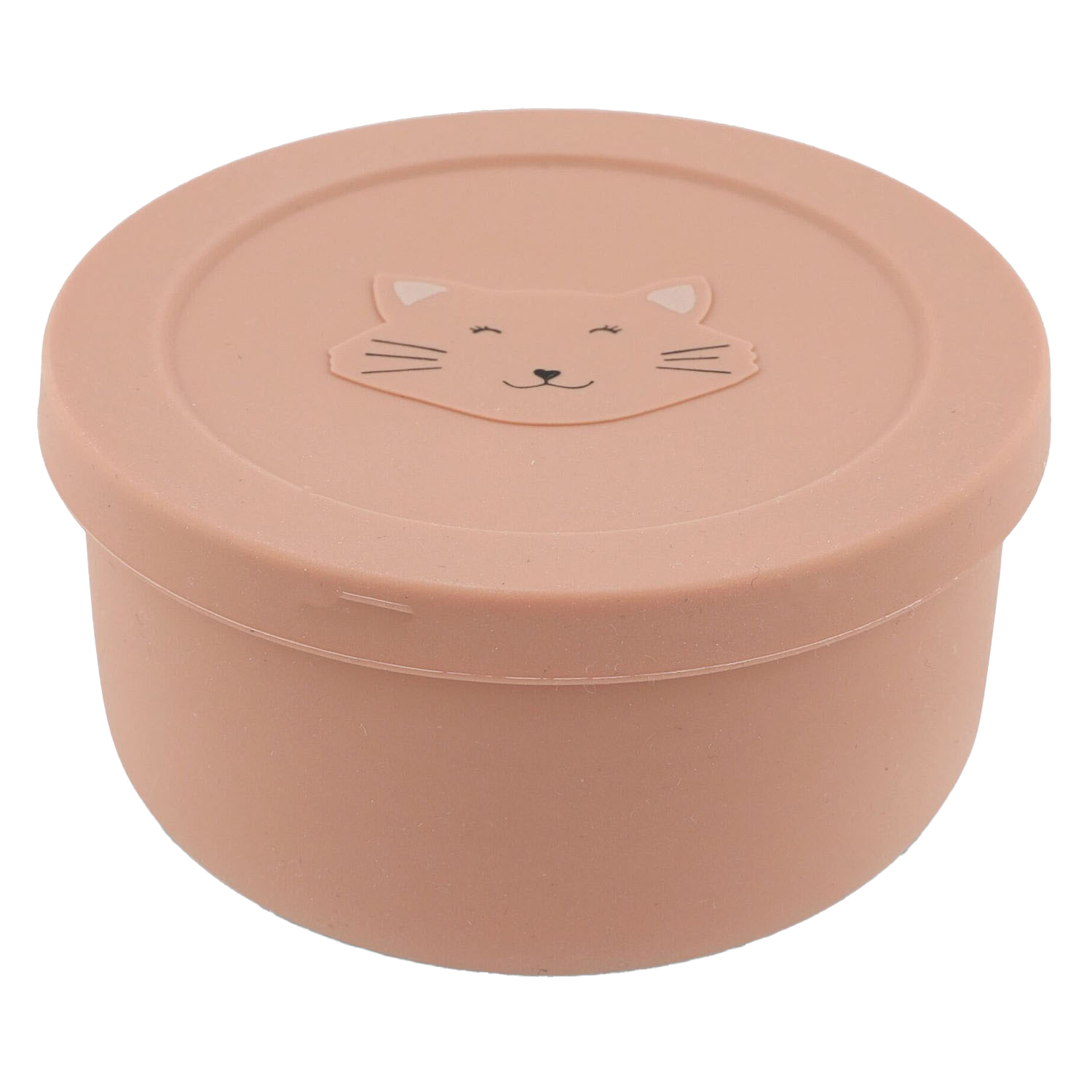 Trixie Silicone snack pot with lid - Mrs. Cat