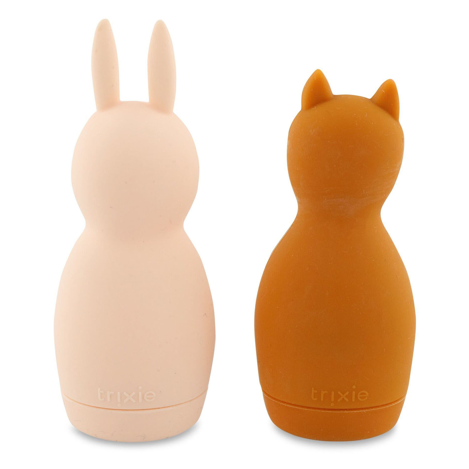 Trixie Badspeelgoed Squeezy Dieren  - Mrs. Rabbit & Mr. Fox