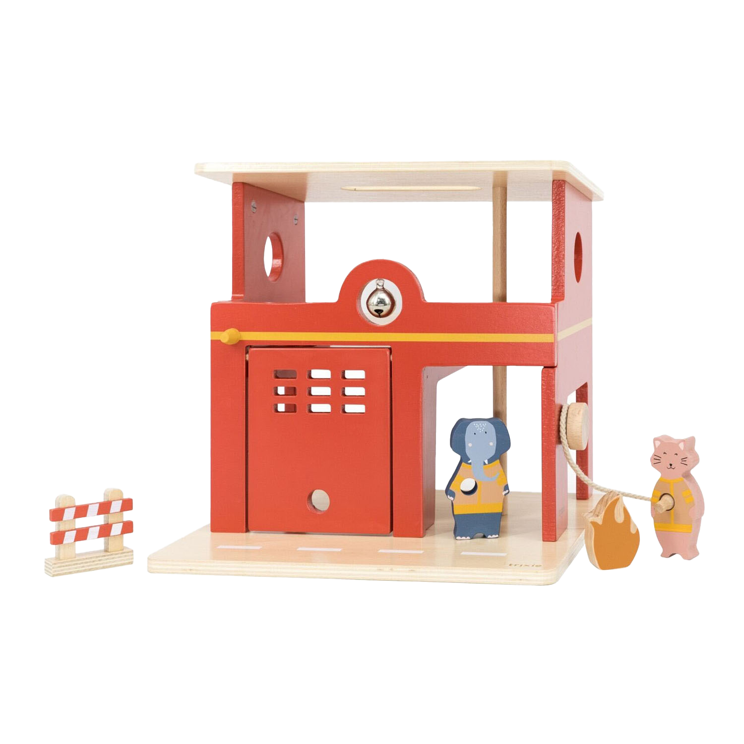 Trixie Caserne de pompiers en bois pour animaux