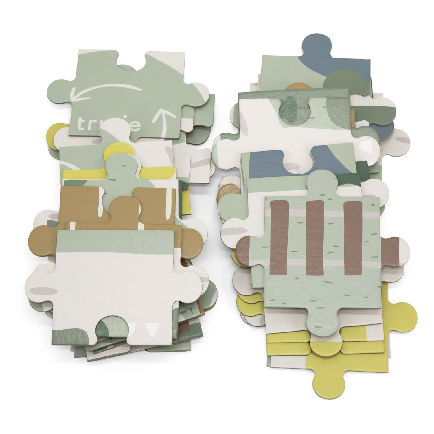 Trixie Puzzle de rue en bois avec accessoires