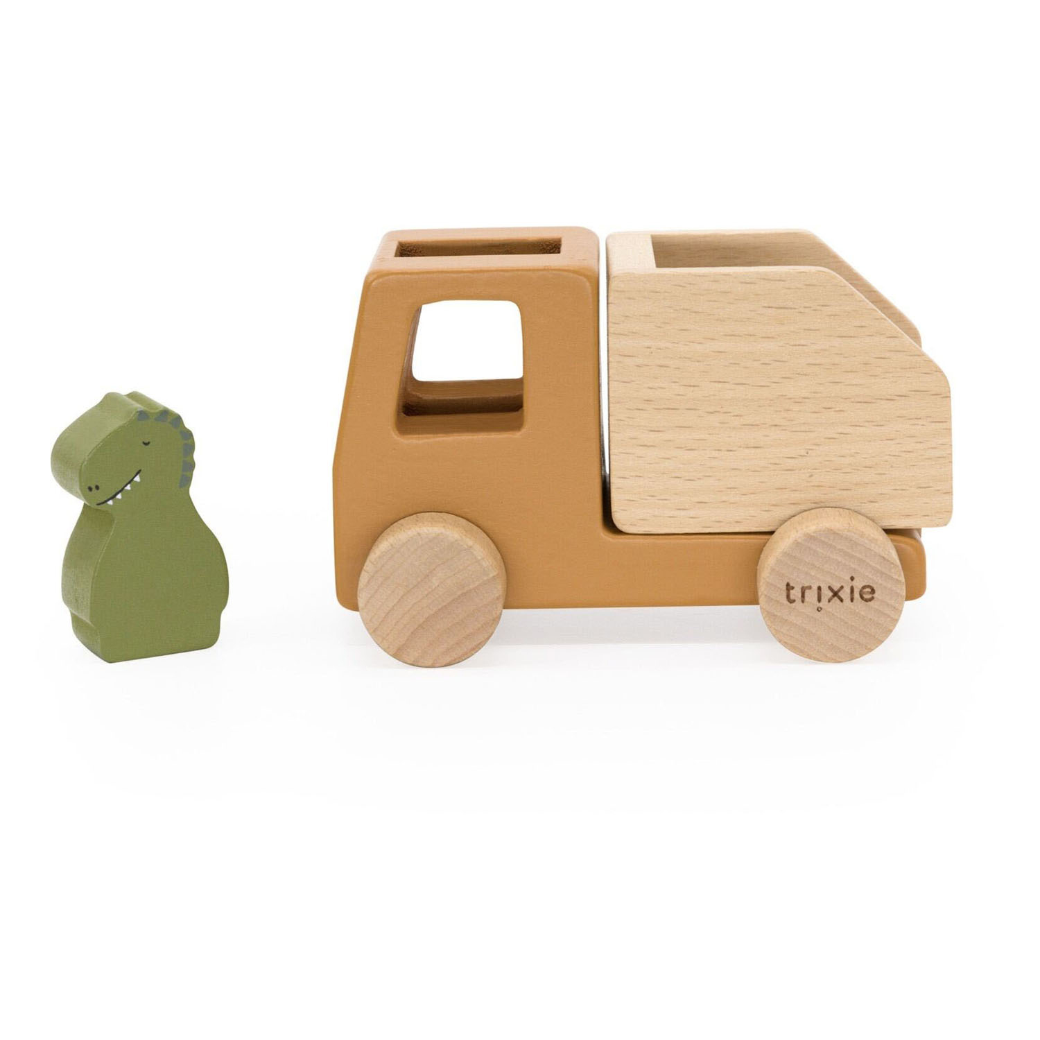 Trixie Camions animaux en bois, 4 pcs.