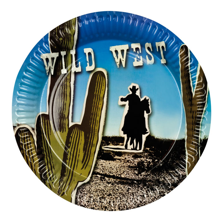 Wild West Bordjes, 6st.
