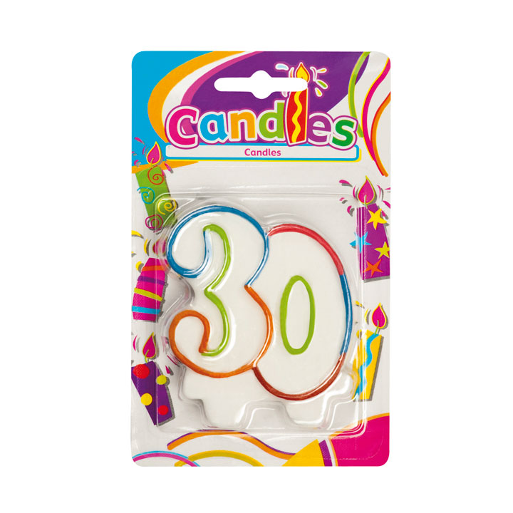 Verjaardagskaars - 30 jaar