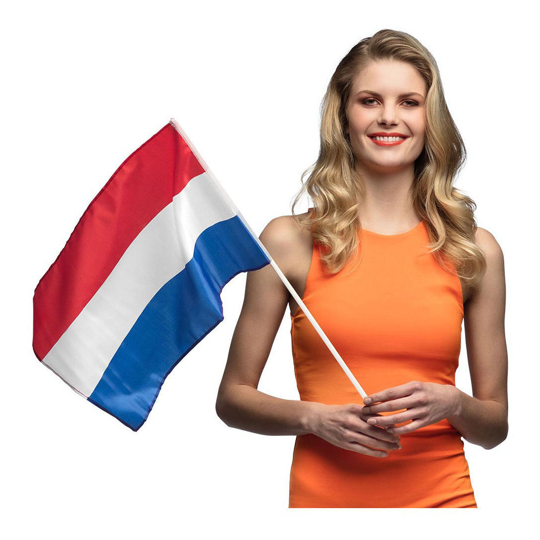 Drapeau flottant des Pays-Bas