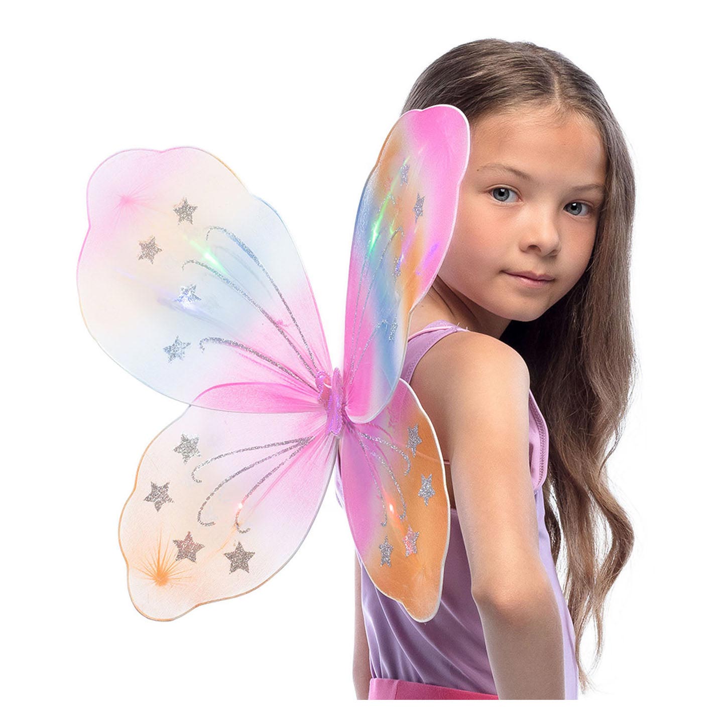 Kit de déguisement Ailes de papillon avec lumières LED