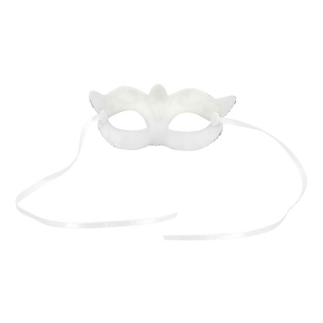Oogmasker Venice Felina Zilver