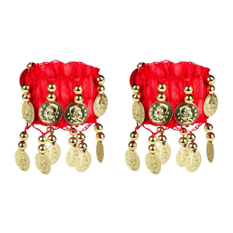 Belly Dance Set Rood, 3dlg.