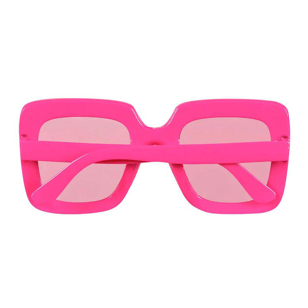 Lunettes de fête Bling Bling Rose vif