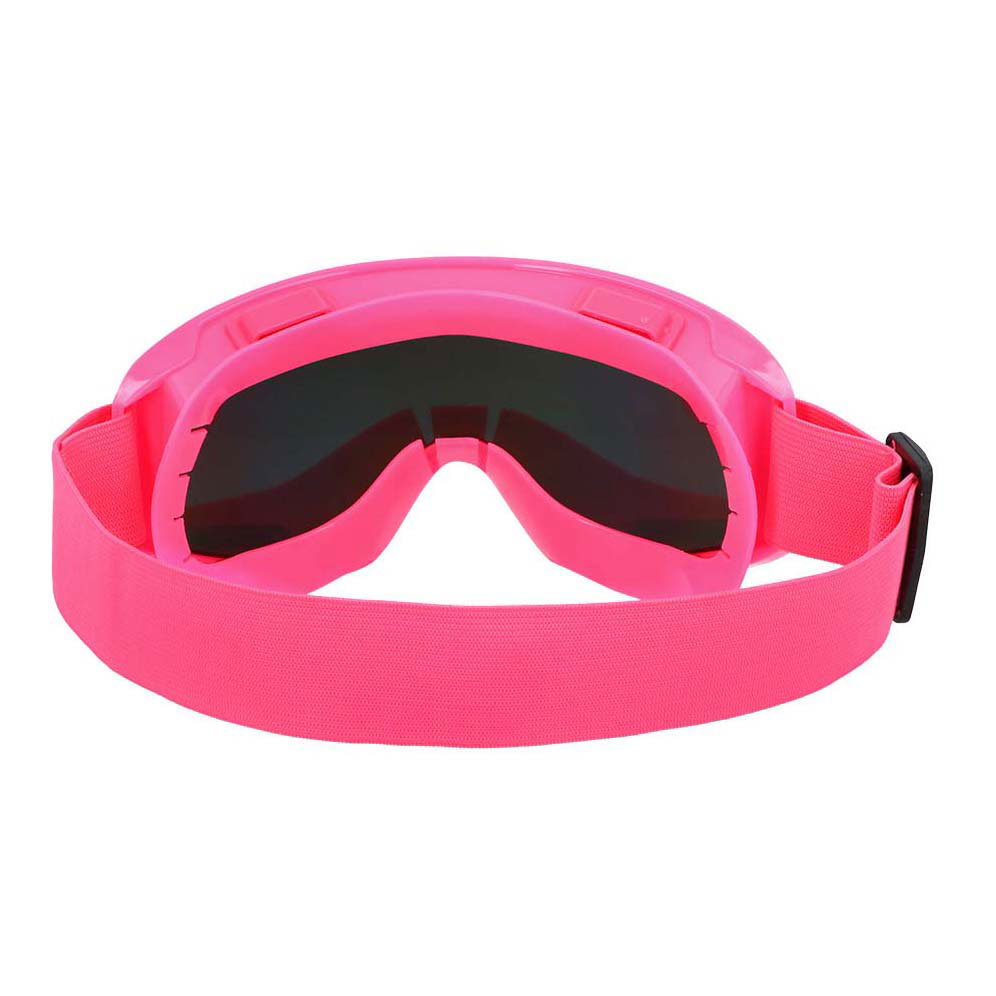 Lunettes de ski Party rose fluo