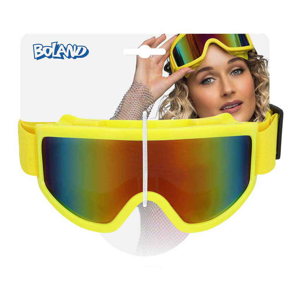 Party Skibrille Neongelb