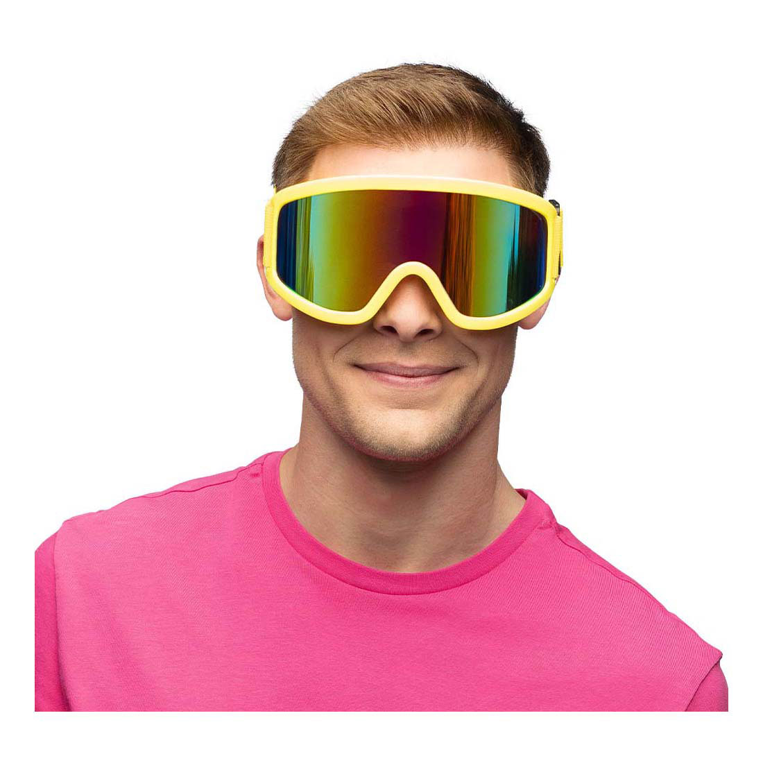 Party Skibrille Neongelb