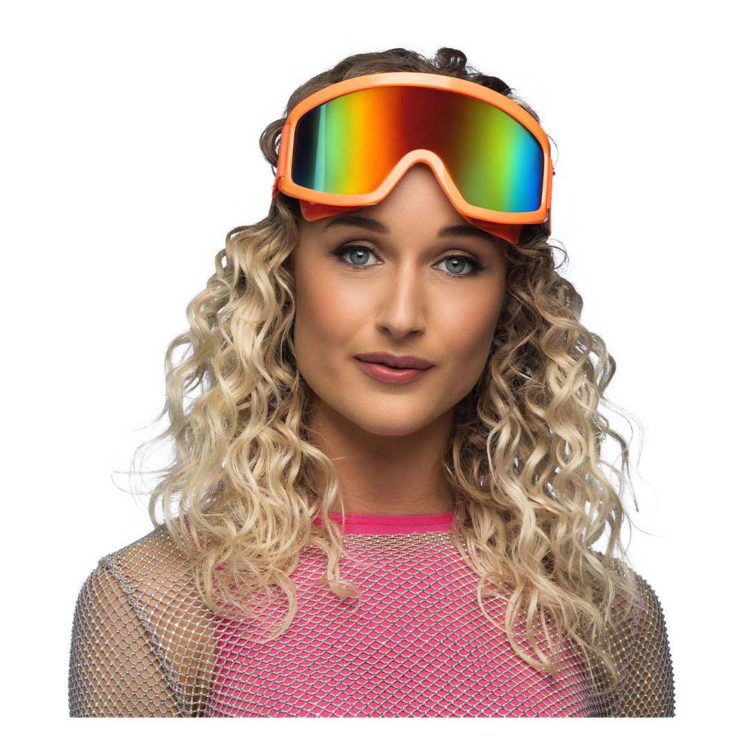 Party Skibrille Neon Orange
