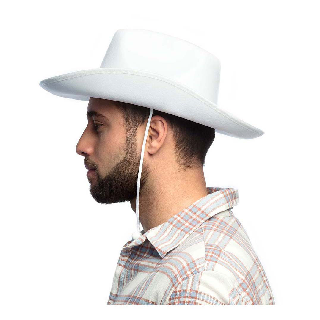 Hoed Rodeo Wit