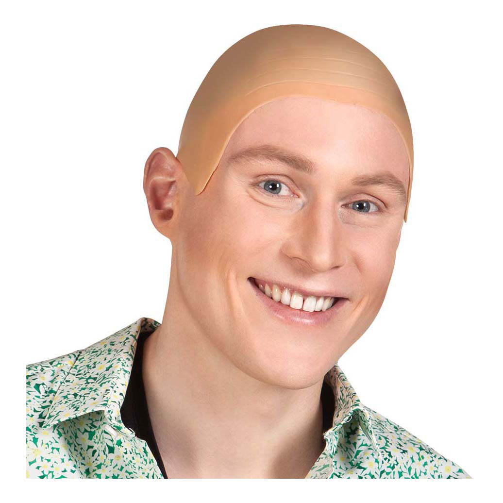 Latexkappe Glatze