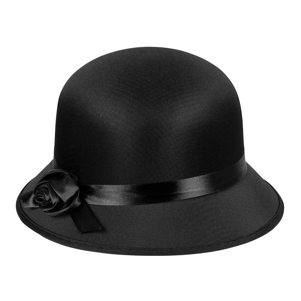 Chapeau Charlestion Lady Noir