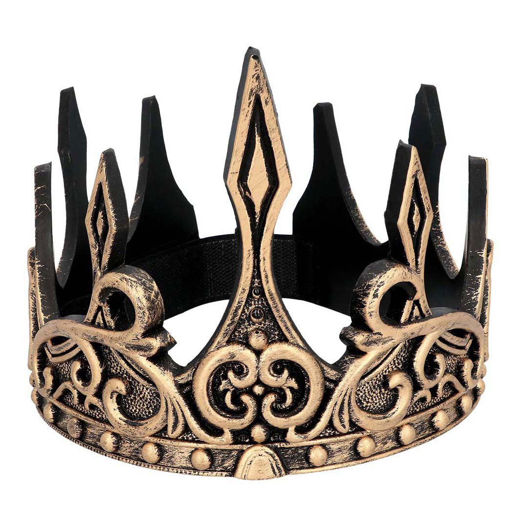 Kroon Middeleeuwse Koning Schuim